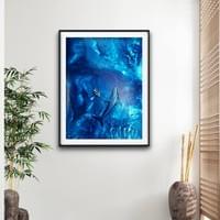 Deep blue connection Deep blue connection