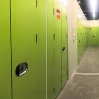 綠白配色的迷你倉庫空間設計 綠白配色的迷你倉庫空間設計