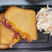 Vegan Jackfruit Reuben & Coleslaw Vegan Jackfruit Reuben & Coleslaw
