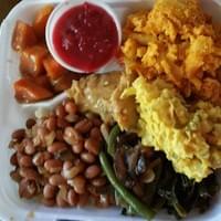 To Go Blackeyed Peas Mac& Cheese Greens  To Go Blackeyed Peas Mac& Cheese Greens