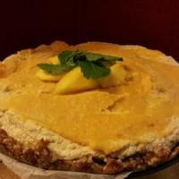 Vegan Raw Mango Cheese Cake