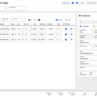 Create part sale Create part sale