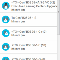Room selection Room selection