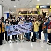 印尼看護入境台灣前大合照 印尼看護入境台灣前大合照