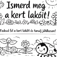 Ismerd meg a kert lakóit! Ismerd meg a kert lakóit!