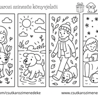 Évszakok könyvjelzők Évszakok könyvjelzők
