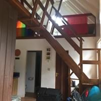 Gorgeous cottage, but stairs not exactly my friend the night before we left.