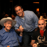 Ross Blankenship with Doyle Brunson (Legendary Poker Player)