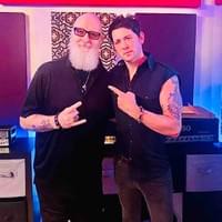 Rob Halford and Mike Holtzman at Premier Studios, Phoenix Arizona   Rob Halford and Mike Holtzman at Premier Studios, Phoenix Arizona