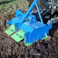 Detail dieser speziellen Landmaschine