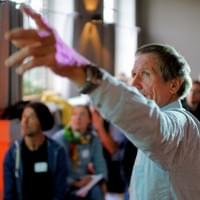 Ernst Götsch in Aktion