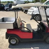 véhicules non immatriculés CLUB CAR ou EZGO en version 2 places + benne alu