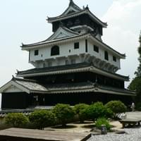 Iwakuni castle! It sits on top of a mountain that has a breathe taking view of the city. Although this castle isn't the original, it's an exact replica of the castle that was built in 1601-1608 by Kikkawa Hiroie .