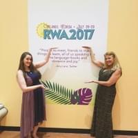 RWA 2017, with my impressive and talented mom.