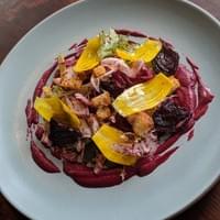 Beet four ways salad