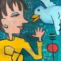 “She Speaks Blue Bird” “She Speaks Blue Bird”