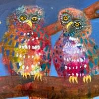 "Spotted Owls " / SOLD "Spotted Owls " / SOLD