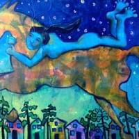 "Starlit Ride" / SOLD "Starlit Ride" / SOLD