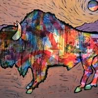 "Lone Bison" / SOLD "Lone Bison" / SOLD