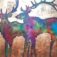 "Two Elk" / SOLD "Two Elk" / SOLD
