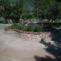Natural Stone Garden Bed Natural Stone Garden Bed