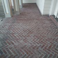 Brick Herringbone Porch Brick Herringbone Porch