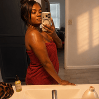 Using The Golden Hour Body Oil Using The Golden Hour Body Oil