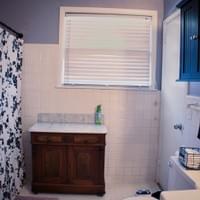 Full bath tub and vanity Full bath tub and vanity