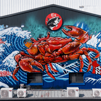 雲林-彭家飯湯外牆彩繪 雲林-彭家飯湯外牆彩繪