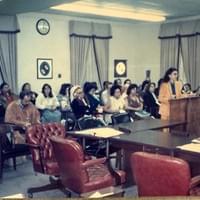 Commission meeting on piscataway affairs 1986