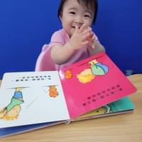 台南永康一心托嬰寶寶愛讀書