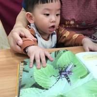 台南永康一心托嬰中心寶寶讀書