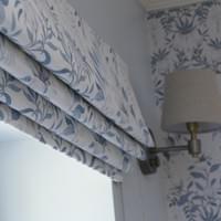 Chiff Chaff Design Cascade Roman Blind Chiff Chaff Design Cascade Roman Blind