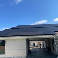 Solar Panel Cleaning In Progress Chandler TX Solar Panel Cleaning In Progress Chandler TX