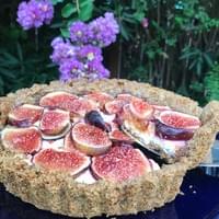 Gluten Free Goat Cheese & Fig Tart