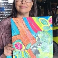 Spirit animal painting Spirit animal painting