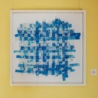 Champs de Lin, 68x67 cm