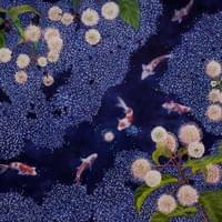 2025 花間 Beneath Blossomes 83.5x110cm