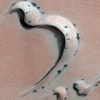 Mars landscape Mars landscape