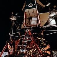 Apollo 11 and Buzz Aldrin ready to get out and walk on the moon AS11-40-5862 Apollo 11 and Buzz Aldrin ready to get out and walk on the moon AS11-40-5862