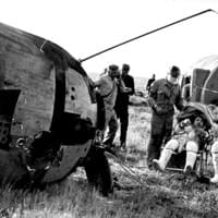 19 août 1979, Lyakhov et Ryoumine, retrurn of the first flight after 6 months.