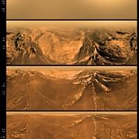 Aerial view of Titan Aerial view of Titan