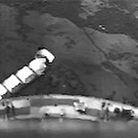 Venera-9 and 10 which returned the first images from the floor of Venussian hell!  Thanks to perseverance, after Venera-4 (1967, the first in situ sounding of the atmosphere), Venera-7 (1970, first data from the ground for 23 minutes on the night side) and Venera-8 (1972, first landing in broad daylight with 50 minutes of survival), the Soviets kept a certain advance in exploring Venus by succeeding in most of the firsts.