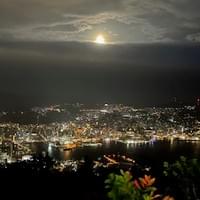NAGASAKI AT ECLIPSE NIGHT NAGASAKI AT ECLIPSE NIGHT