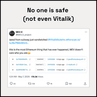 No one is safe, not even Vitalik