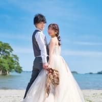 松島の海でウェディングロケーションフォト撮影 松島の海でウェディングロケーションフォト撮影