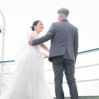 ナイトウェディングフォト撮影in松島離宮 ナイトウェディングフォト撮影in松島離宮