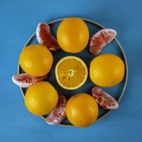 Fresh oranges with grapefruit Fresh oranges with grapefruit