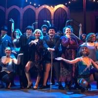The cast of Cabaret at Oglethorpe University.