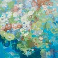SOLD - Blooms of Blue 36"x48" SOLD - Blooms of Blue 36"x48"